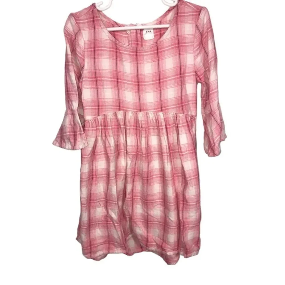 Gap Pink Plaid Dress